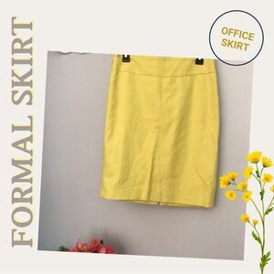 Size 2 | Yellow limited skirt